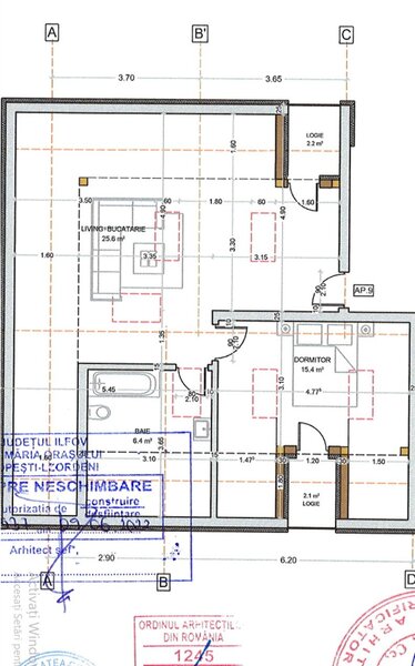 D. Leonida, 15 min. metrou, 2 cam. studio, mansarda, 87 mp.